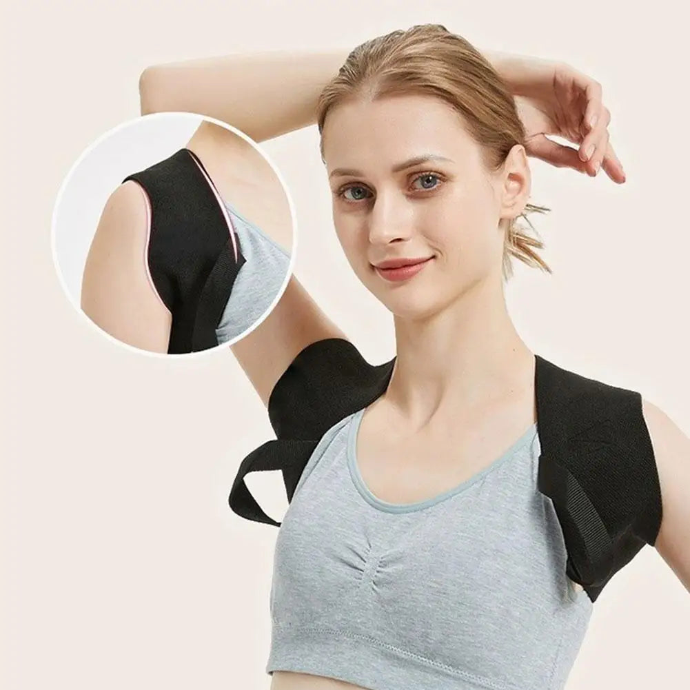 Back Posture Corrector Brace – Lumbar & Shoulder Support