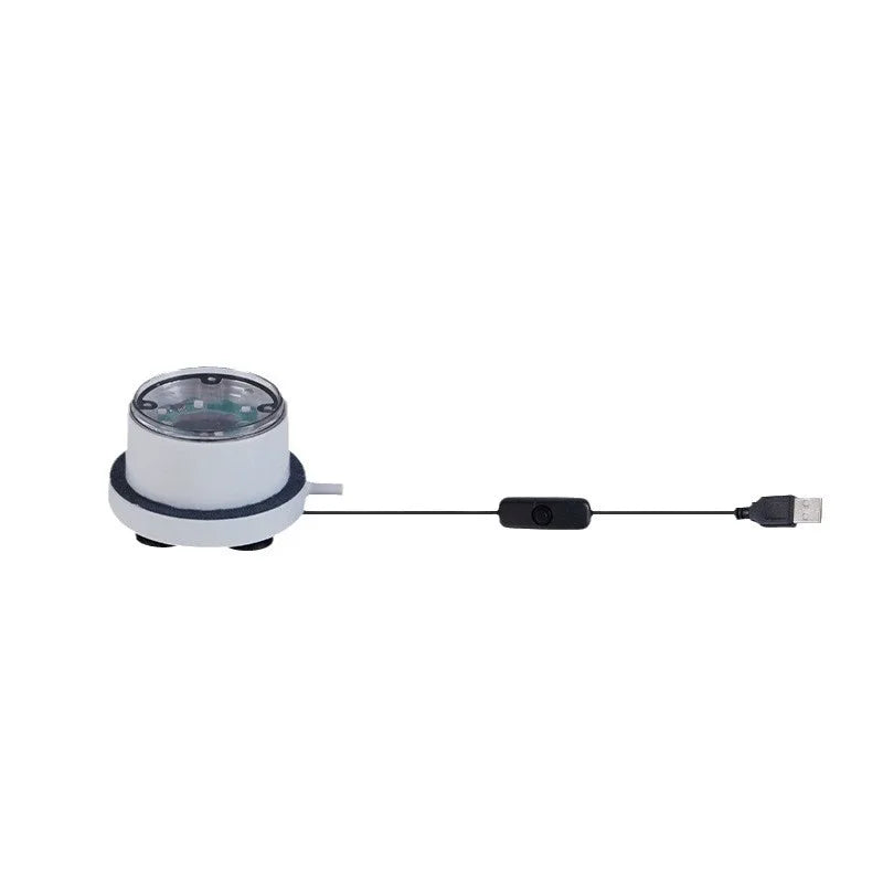 Aquarium LED Oxygen Pump Light | Color Changing Fish Tank Lamp