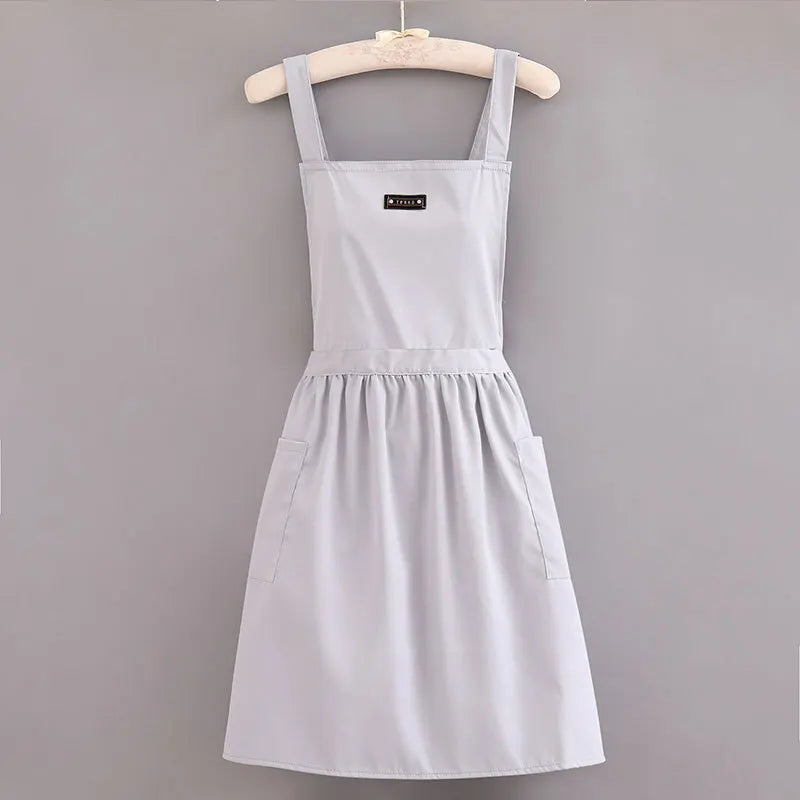 Soft Cotton Kitchen Cooking Apron With Cross Back For Cooking Catering Work Commercial Restaurant The Size Can Be Customized Oasis Select