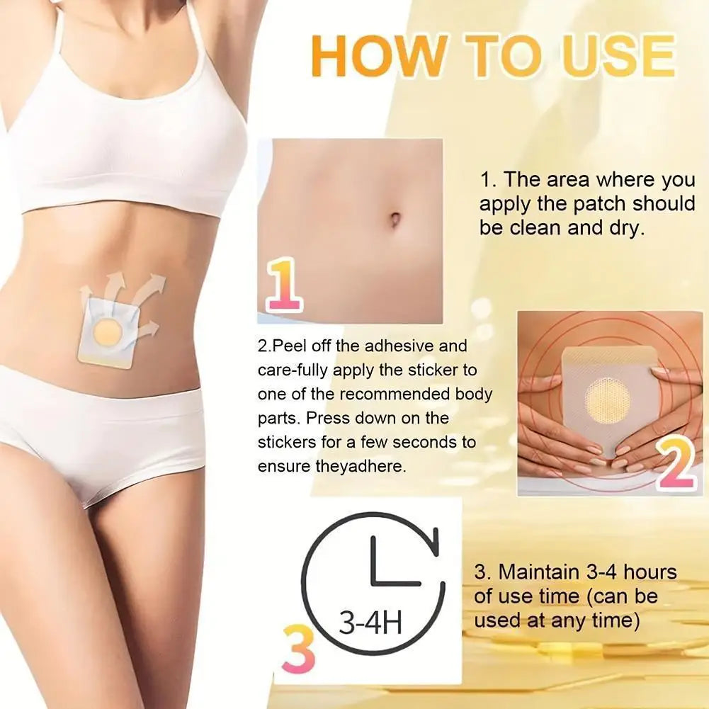 30/20/10 Abdominal Patch - Breathable, Sweatproof, Waterproof Body Care Patch - Natural Abdominal Patch for Abdominal Comfort Oasis Select