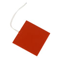 Hot Sale 40W 12V Silicone Heating Pad Square Rubber Heat Mat Heated Bed Plate Flexible Waterproof 3D Printer Oasis Select Default Title