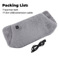 2-in-1 Electric Heated Waist Belt & Hand Warmer | 3 Heat Levels