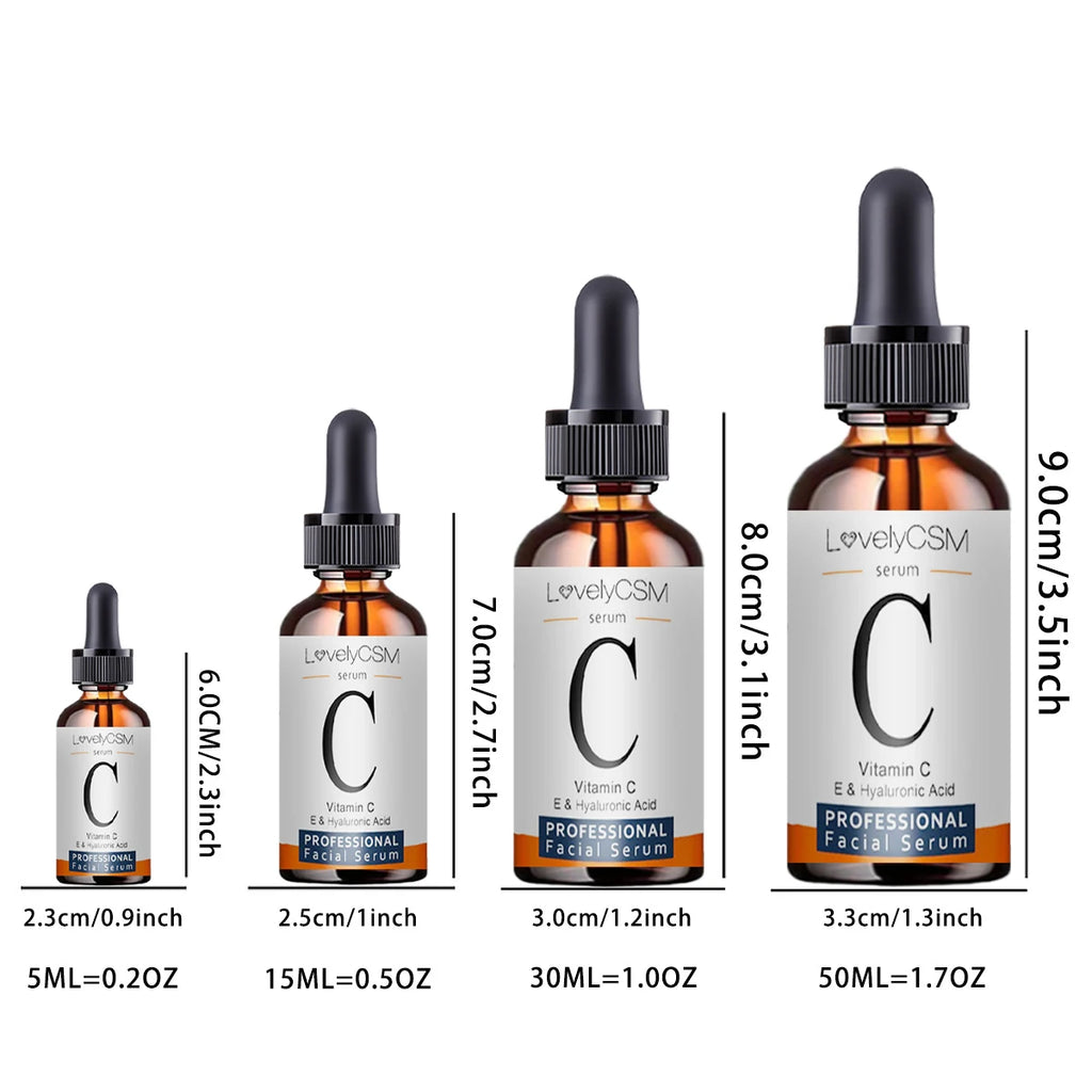 Vitamin C & Hyaluronic Acid Face Serum – Brightening Oil