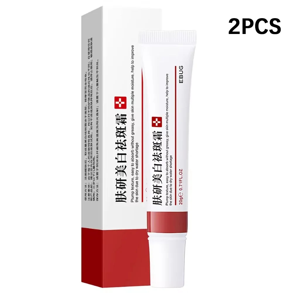 20g Whitening Freckle Cream Remove Dark Spot Cream Anti Freckle and Aging Cream Fade Pigmentation Melasma Brighten Serum Skin Oasis Select 2PCS