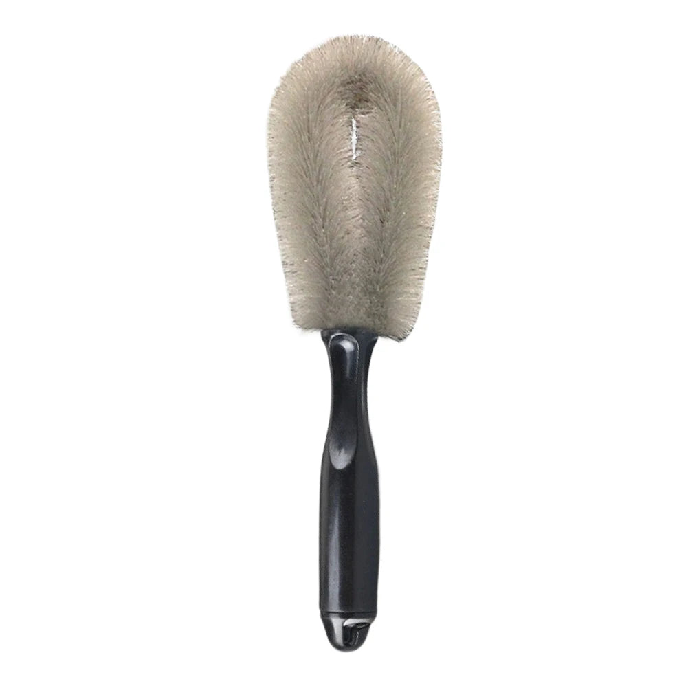 Soft Bristle Car Wheel Rim Cleaning Brush – Auto Detailing Auto Detailing Brush Oasis Select Grey United States
