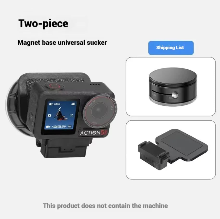 Magnetic Mount Bracket for DJI Osmo Action 5 Pro 4 3 | Desktop