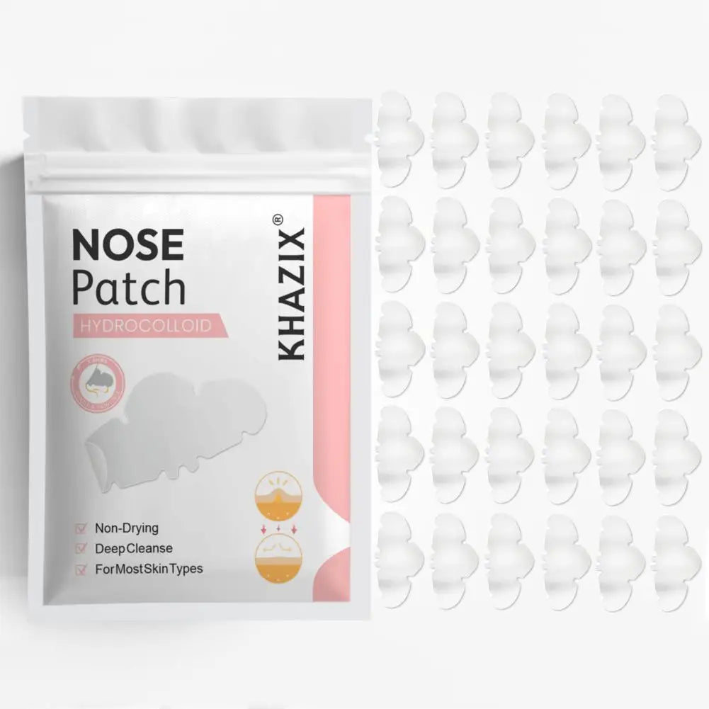 Hydrocolloid Nose Patches – Pore Cleansing Blemish Strips 15/30Pcs