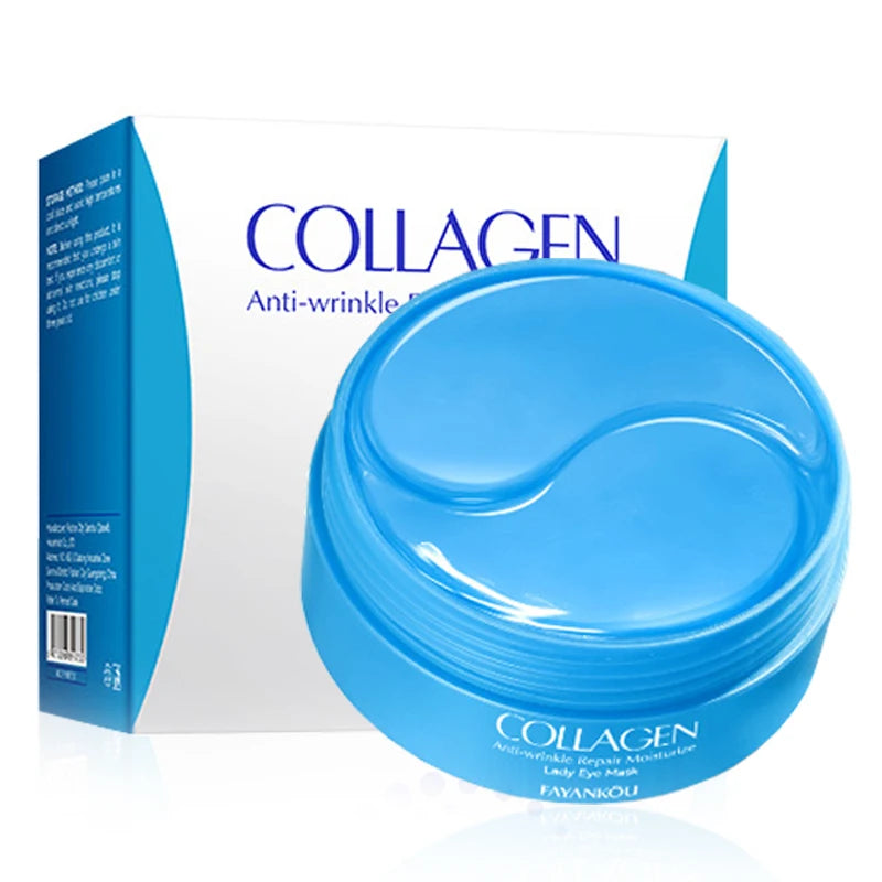 BIOAOUA Crystal Collagen Eye Mask 60pcs – Dark Circles & Bags Collagen Eye Mask Oasis Select Eye Mask 1 Box