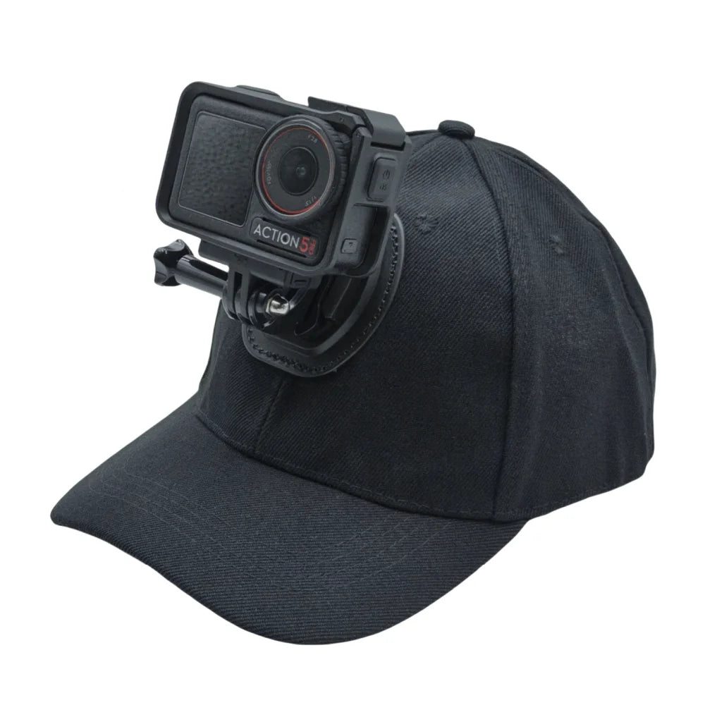 Sun Hat Cap Mount for GoPro, Insta360 & DJI OSMO Action Cams