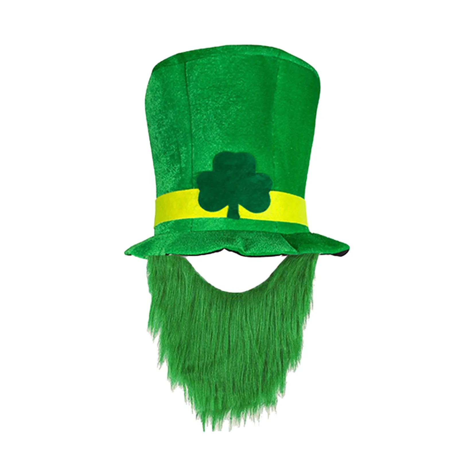 Green Leprechaun Stovepipe Hat – St. Patrick's Day Irish Top Hat Costume Hat Oasis Select C One Size
