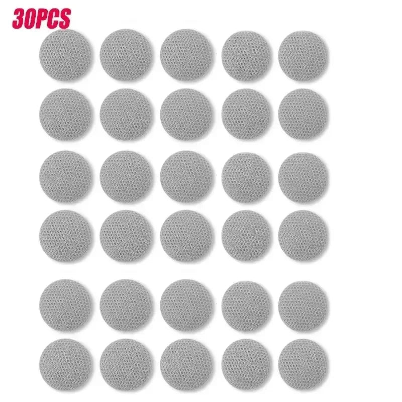 Car Roof Cloth Fixing Buckle Snap Rivets Retainer Car Interior Ceiling Buckles Headliner Auto Roof Metal Buckle Auto Accessories Oasis Select grey 30pcs