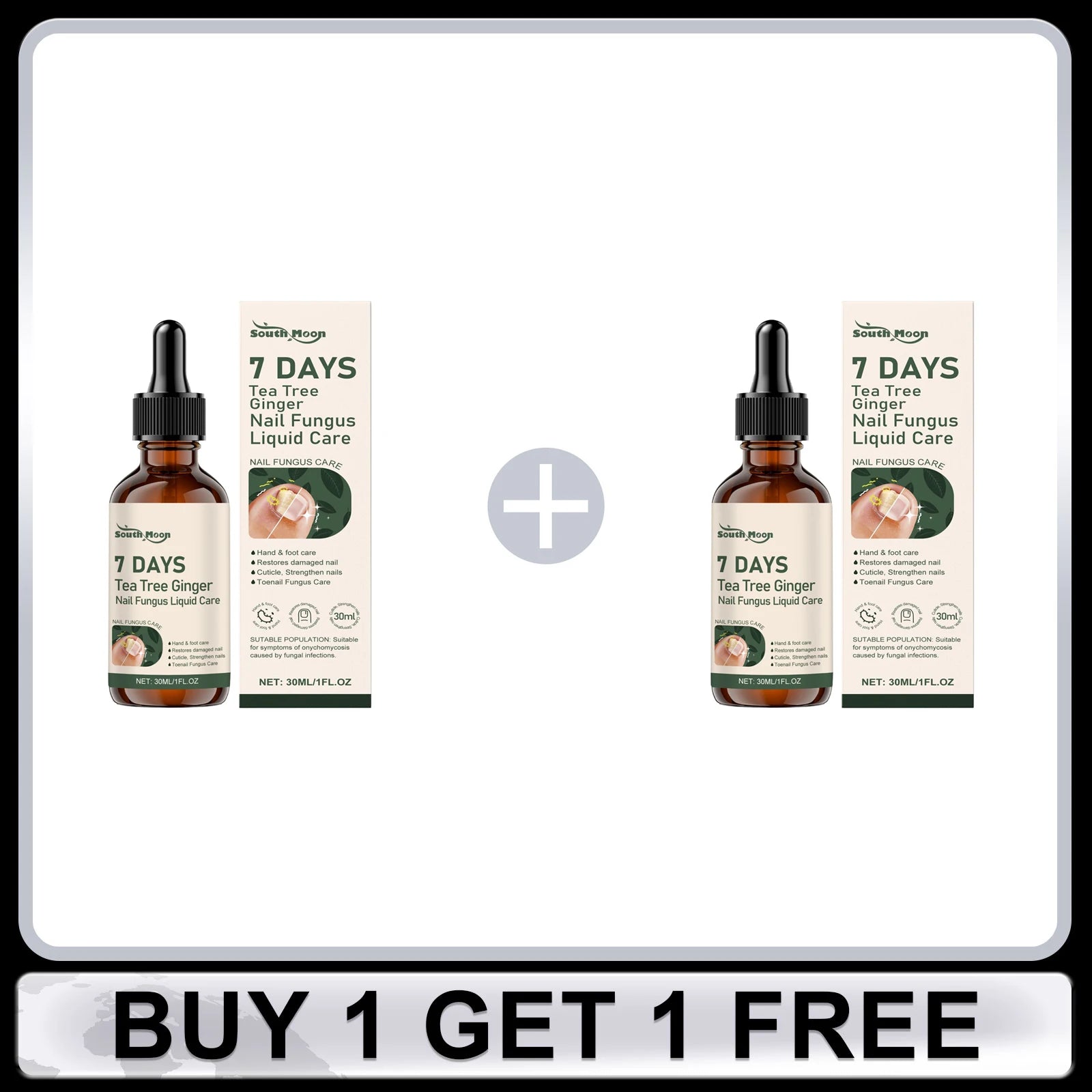7 Days Nail Strengthening Oil Nail Fungus Treatment Repairing Paronychia Ingrown Toenail Onychomycosis Removal Care Product 30ml Oasis Select Buy 1 Get 1 Free