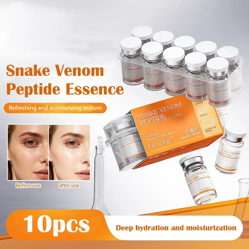 Peptide Firming Hydrating Facial Essence – 10 Ampoules Facial Essence Serum Oasis Select