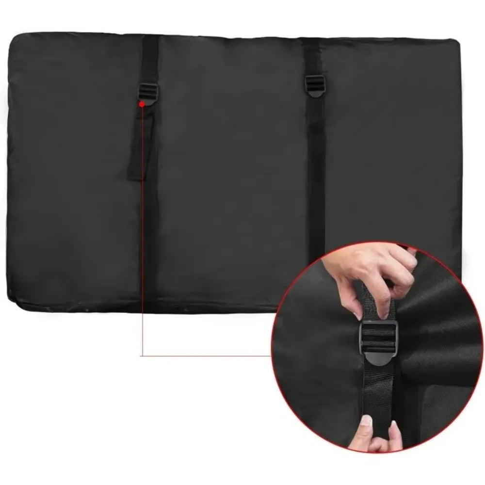 1pcs Dustproof Wheelchair Storage Bag Water Resistant Foldable Wheelchair Protection Cover Large Capacity Oxford Cloth Oasis Select