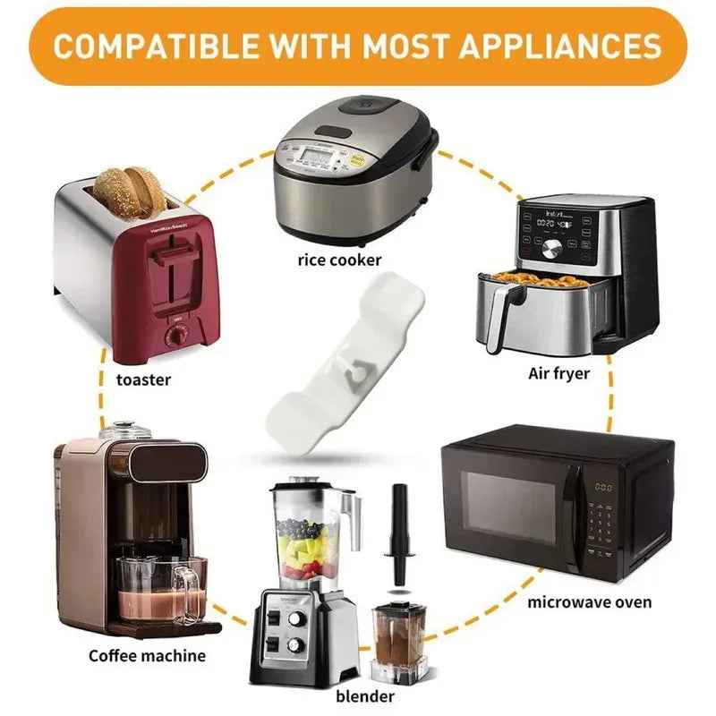 1/5/10pcs Cord Winder Cable Management Clip Cable Holder Keeper Organizer For Air Fryer Coffee Machine Kitchen Appliances Oasis Select
