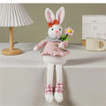 Easter Bunny Plush Figurine – Spring Home & Garden Decor Easter Bunny Figurine Oasis Select B One Size