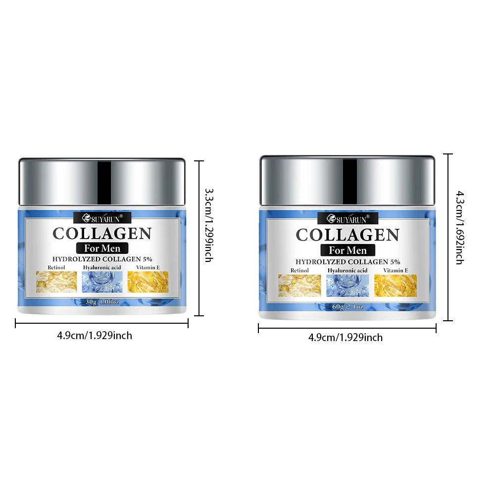 SUYARUN Retinol & Collagen Face Cream – Men's Moisturizer Men's Face Cream Oasis Select