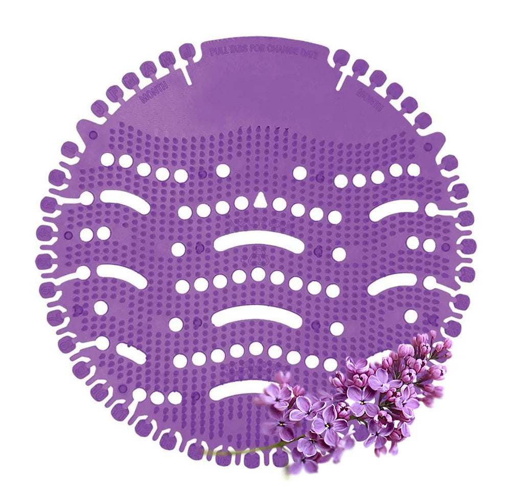 Urinal Screen Deodorizer Antisplash Odor Neutralizers Longlasting Fragrances Deodorant Urine Pool Filtrating Screen Pad Oasis Select Purple
