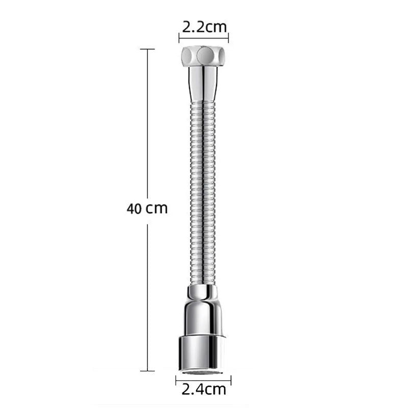 Universal Kitchen Faucet Extender & Swivel Aerator Hose