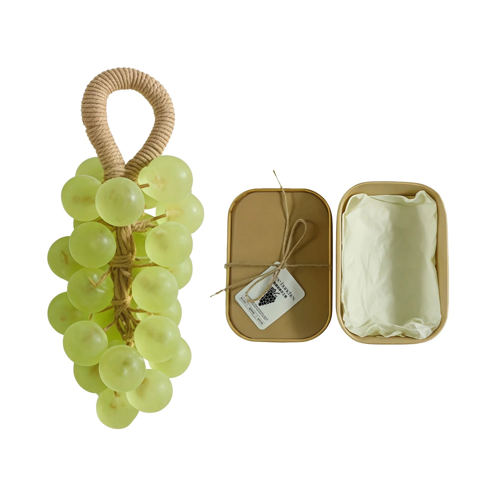 Grape Handmade Soap Facial Body Cleaning Exfoliation Brighten Moisturizing Skin Fruity Fragrance Creative DIY Crystal Grape Soap Oasis Select Green Tea