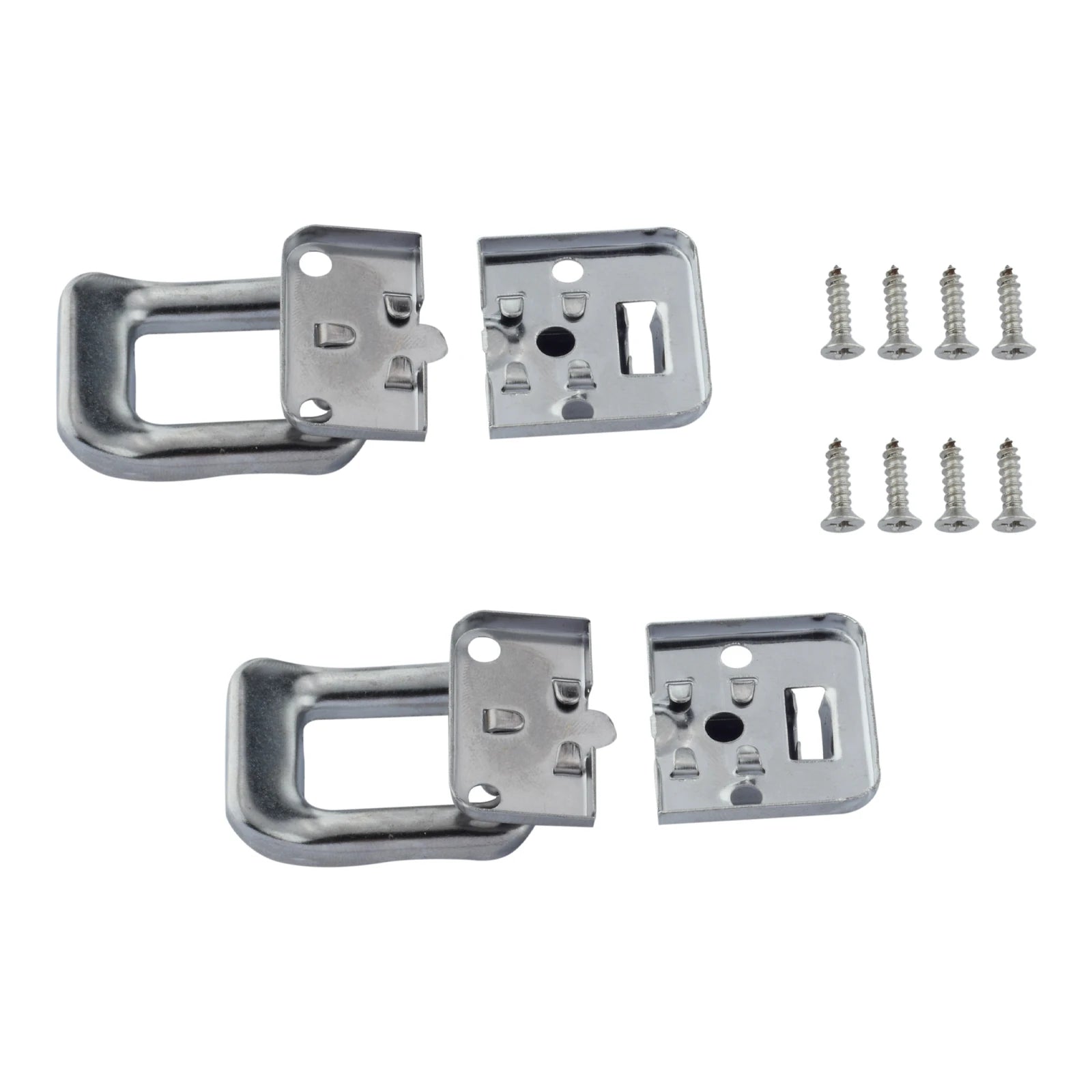 2-Pack Zinc Alloy Box Latch Clasps – Vintage Hasp Buckle 27×40mm