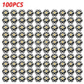 1W High Power LED Chips Warm White 20mm Star PCB | 10/50/100 Pack