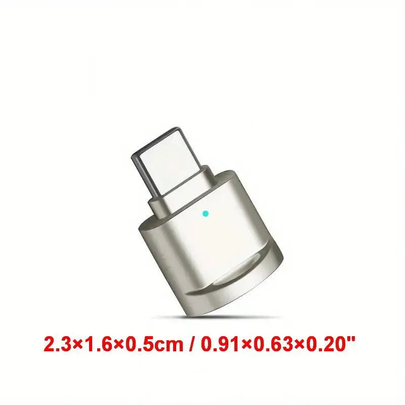 Mini USB 3.0 Type-C To TF Card Reader Aluminum Alloy Memory Card Adapter High Speed Oasis Select