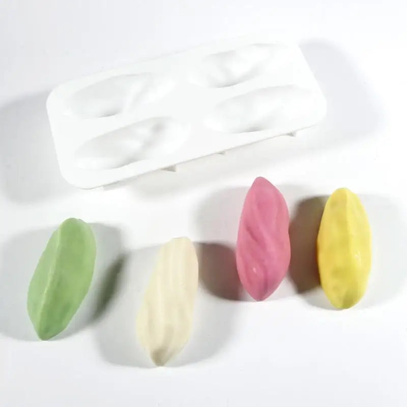 Silicone Pastry Baking Mold 4/12 Cavity Food Grade Non-Stick Reusable Mould for Pecan Nut Chocolate Dessert Making Oasis Select