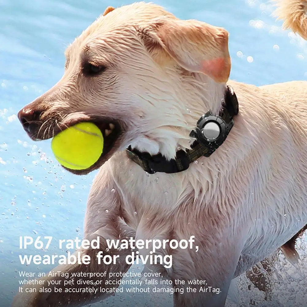 Waterproof AirTag Case for Pet Collar – Dog & Cat Tracker