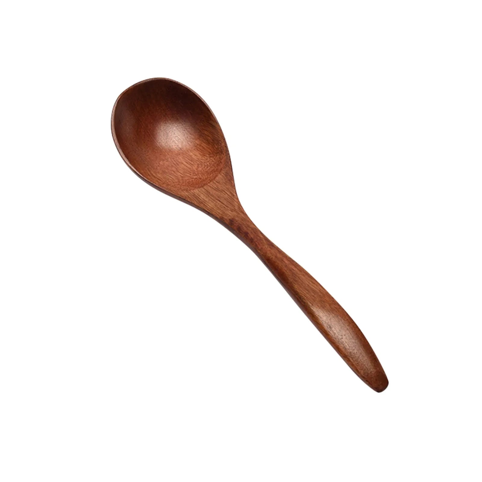 Japanese Wooden Spoon – Long Handle Ramen & Baby Spoon Wooden Kitchen Spoon Oasis Select H