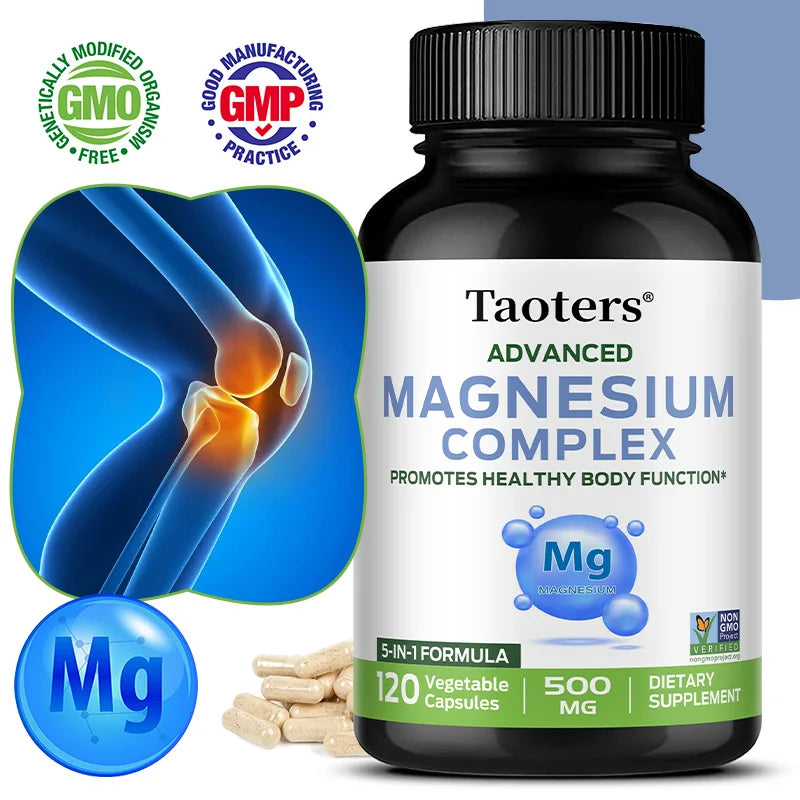 Magnesium Complex Capsules – High Absorption | Muscle & Bone