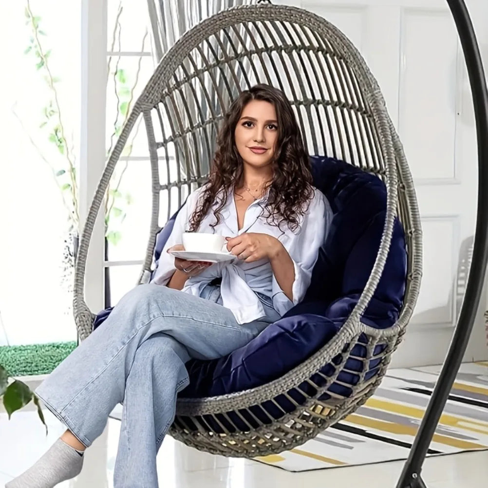 Outdoor hanging basket chair Sitting cushion all season hanging chair Cushions Balcony Garden Cushion Hammock chair Cushions Oasis Select
