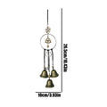 Magicals Witch Bells Wind Chimes Creative Window Ornament Hanging Pendant Handmade Hanging Witch Bells Window Door Decor Oasis Select 1PC