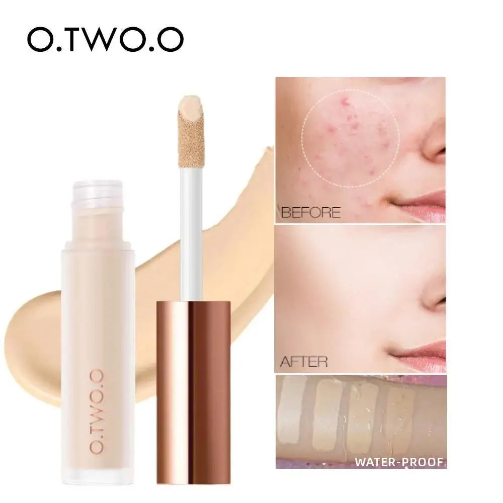 O.TWO.O Full Coverage Liquid Concealer – Waterproof & Brightening