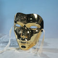 Mask Retro Hand Drawing Fashion Men and Women SameStyle Ancient Style Adult Style Hanfu Props Ball Party Secret Room Accessories Oasis Select Gold