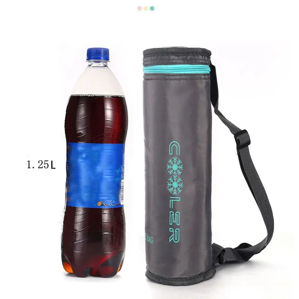 Portable Oxford cloth Insulated Water Bottle Cover With Strap Waterproof Thermal Cup Sleeve Outdoor Sports Cup Sleeve Travel Oasis Select