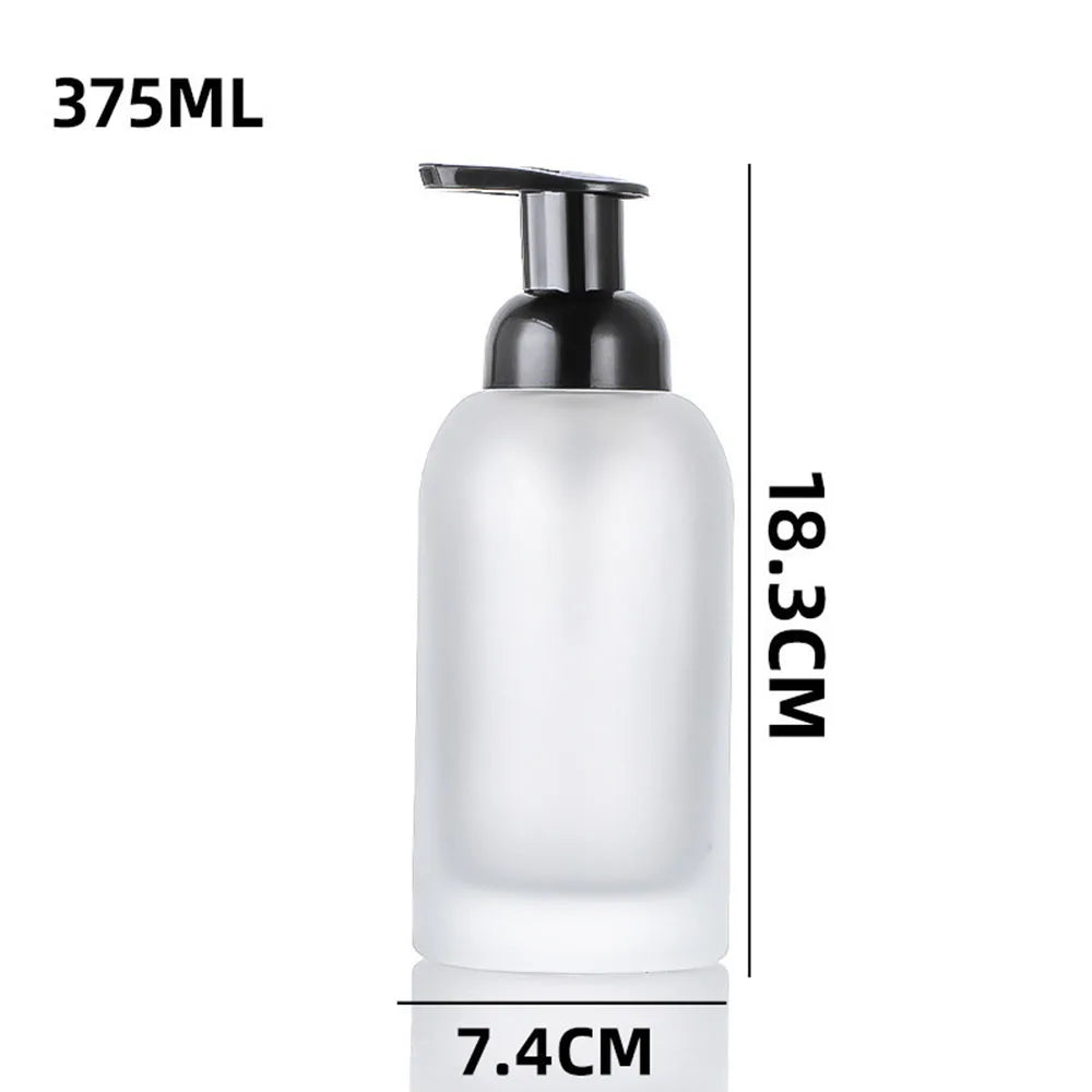 Glass Foam Pump Bottle 250ml & 375ml | Refillable Dispenser