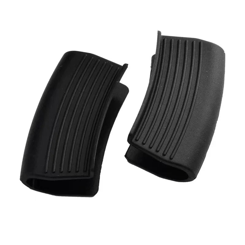 2pcs Pot Handle Silicone Grip Pads Silicone Grey and Off-White Environmentally Friendly Material Heat Insulation and Non-Slip Oasis Select
