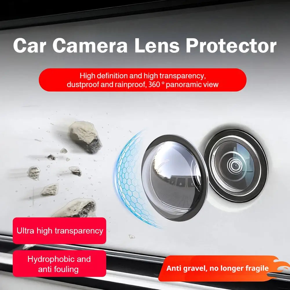 2-Pack Car Backup Camera Lens Protector – Anti-Scratch Waterproof
