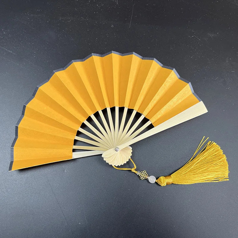 4-6 Inch Mini Folding Fan Portable DIY Painting Children'S Fan Ancient Style Held Dance Fans Party Wedding Summer Fan Accessorie Oasis Select S