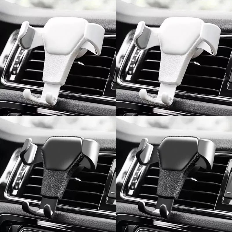 1/2/3/4pcs Car Phone Holder Bracket Gravity Mobile Mount Cellphone Stand Accessories For IPhone For Samsung For Huawei Stand Oasis Select 4pcs mix