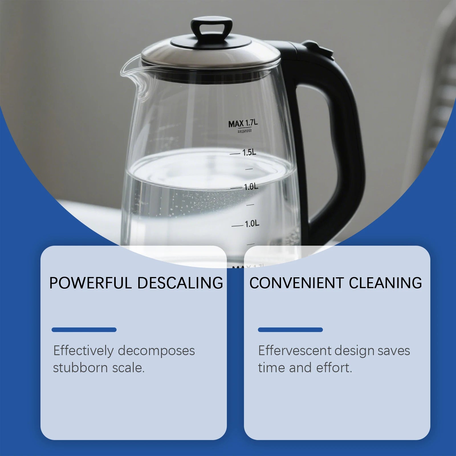 Scale Cleaning Tablets for Kettle Coffee Maker Removes Hard Water Stains Eliminate Odor Reducer Limescale Cleaning Tablets Oasis Select