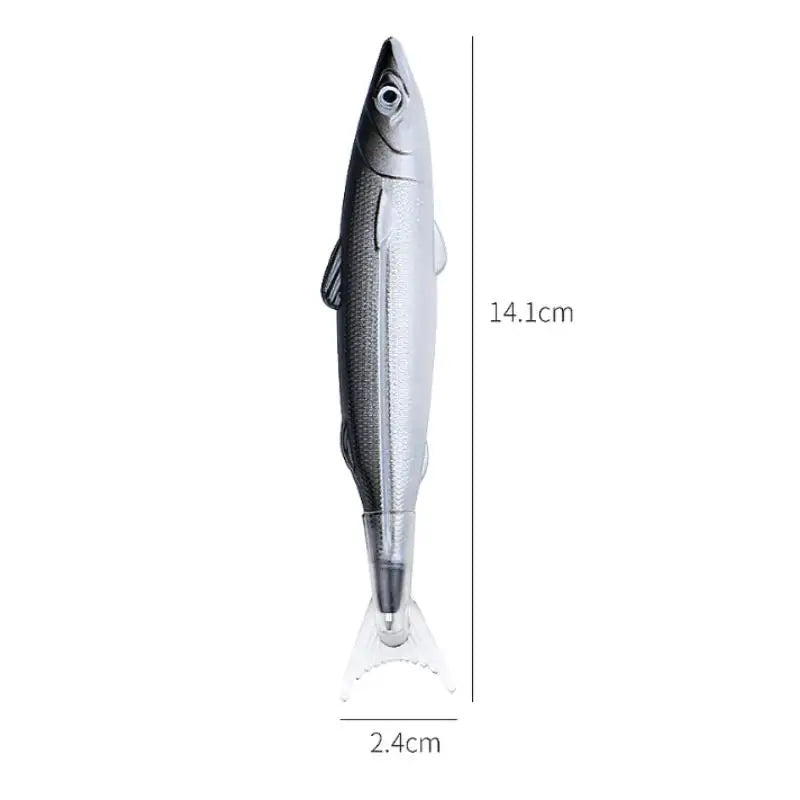 Realistic Fish Pattern Gel Pen 1/3/5Pcs Cute Novelty Stationery for Students School Office Daily Writing Oasis Select
