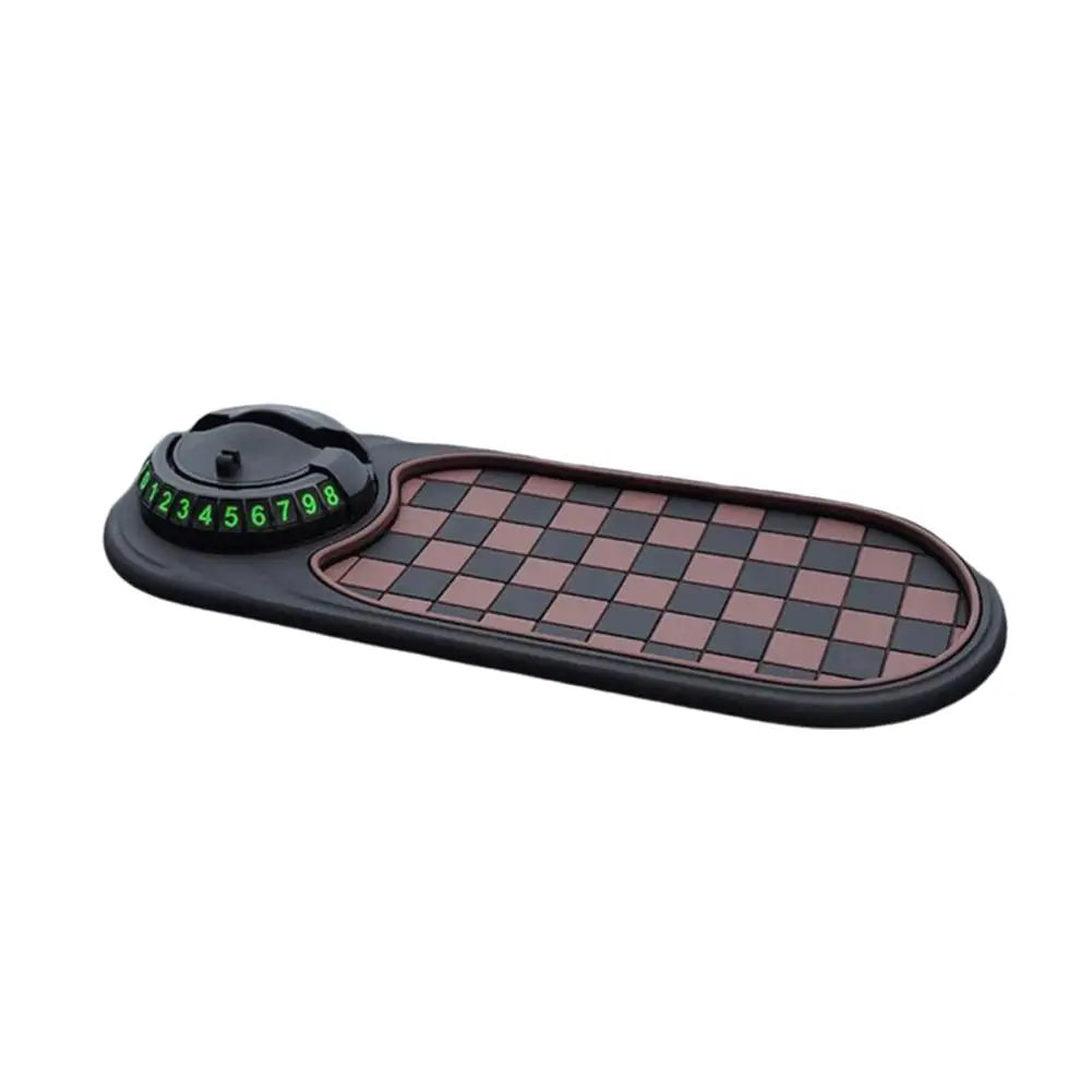 Rotatable Car Dashboard Anti-Slip Mat & Phone Holder Dashboard Car Accessory Oasis Select Black brown