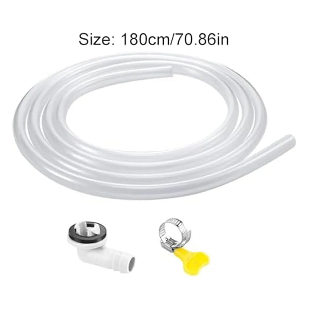 Air Conditioner Drain Pipe Connector Set Condensate Hose Air Conditioning For Air Conditioning Unit, Long-lasting Performance Oasis Select