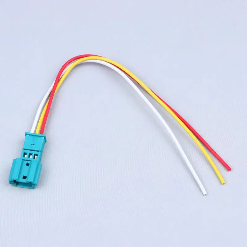 3 Pin Way Automobile Tweeter Cable Connector With Wires Auto Male Female Docking Sockets 1355600-9 1-1718346-1 Oasis Select male with wire