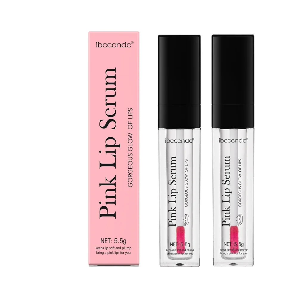 ibcccndc Pink Lip Serum – Brightening Moisturizing Balm