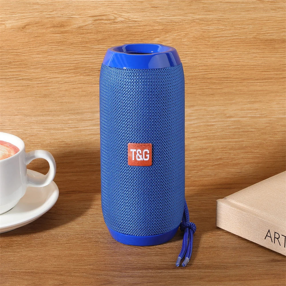 T&G Portable Bluetooth Speaker – FM Radio, Bass & TWS