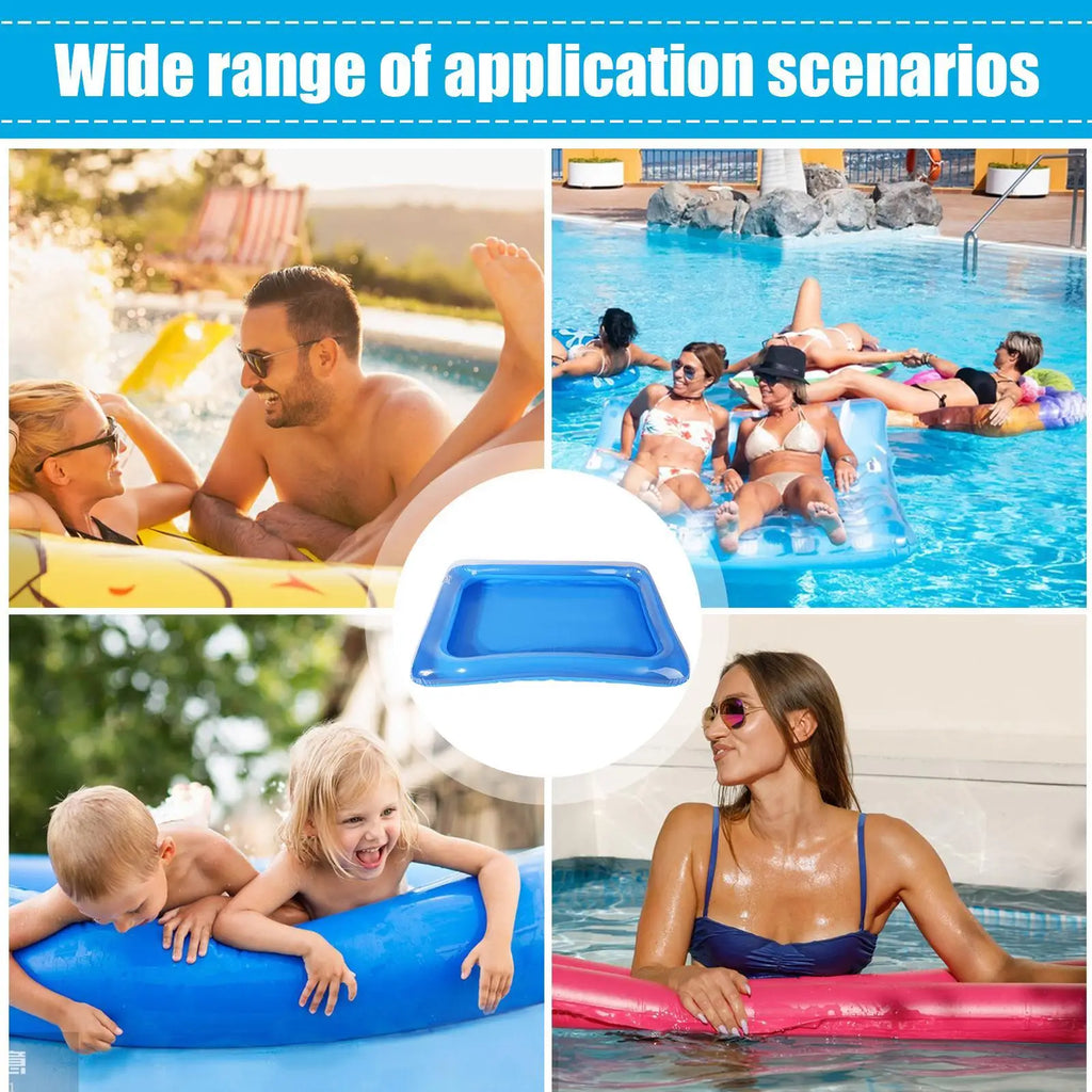 1pc Inflatable Foot Basin Convenient Foot Soaking Bath For Pool Beach Inflatable Foot Wash Basin CollapsiblePool Foot Bath Oasis Select