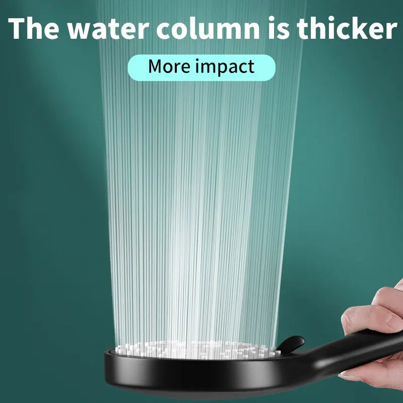 Shower Head High Pressure 5 Modes Adjustable High Pressure Water Saving Shower Head Bathroom Accessories Oasis Select